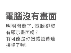 電腦沒有畫面怎麼辦